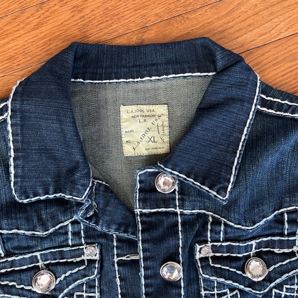 L.A. Idol Women’s Denim Jacket - Picture 5 of 5